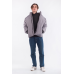 Короткая зимняя куртка Oversize серая Короткая зимняя куртка Oversize серая